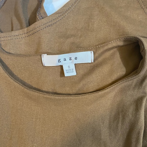 Gaze Brown Bodysuit - Picture 5 of 7